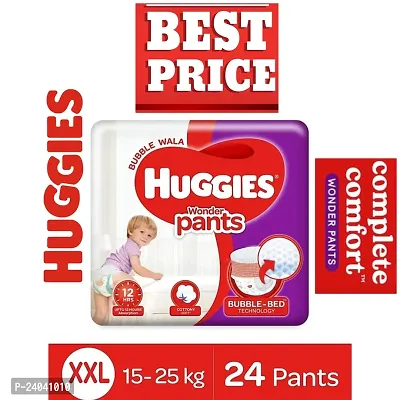 Huggies xxl diapers baby pants 24 pieces extra extra large-thumb0