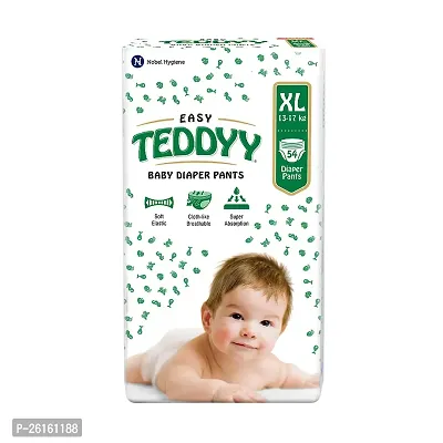 TEDDYY baby diaper pants XL 54 extra large size 54 pieces pant style diapers-thumb0
