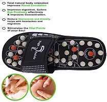 Growtop Manual Spring Acupressure and Magnetic Therapy Accu Yoga Paduka Slippers-thumb3