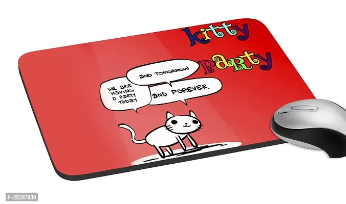 SNV Kitty Party Mousepad Large Gaming Mouse Pad Keyboard Pad Desk-thumb0