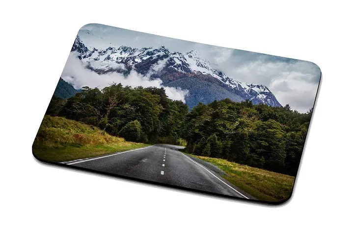 LAMS Nature Mouse Pad Anti-Slip Rubber Work from Home Mouse Pad Rounded Edges Mouse Pad -3286