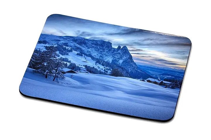 LAMS Nature Mouse Pad Waterproof Anti-Slip Rubber Work from Home Mouse Pad Rounded Edges Mouse Pad Printed Mouse Pad -1546