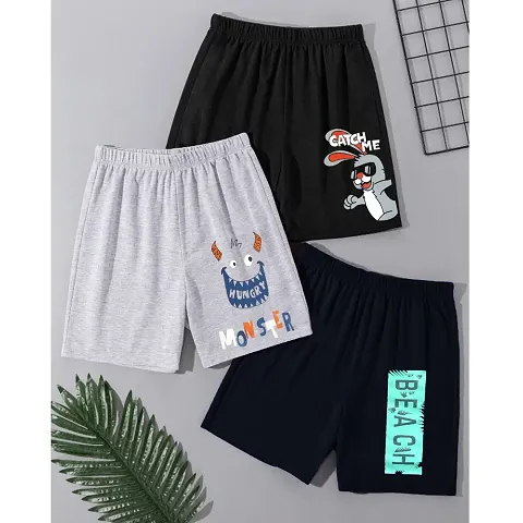 Stylish Cotton Shorts for Boys 