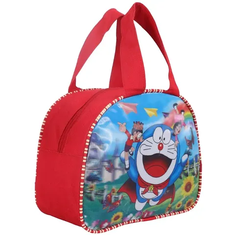 WILLING FASHION DORA-MAN Lunch Tiffin Bag For School Office Picnic Waterproof Lunch Bag  (Red, 4 L