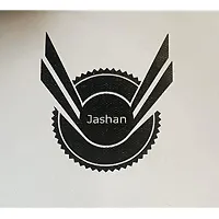 JASHAN Printed Diwan Set ,Diwan Set for Living Room , Diwan Set 8 Pieces (1 Single Bedsheet, 5 Cushion Covers, 2 Bolster Covers) (White-Patti)-thumb3
