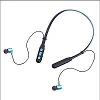 Stylish B11 Blue In-ear Bluetooth Wireless Headphones With Microphone-thumb1