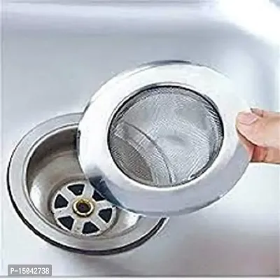 Kitchen Sink Stainless Steel Strainer Pack Of 1-thumb0