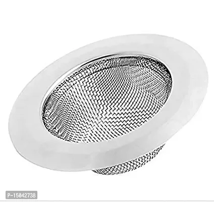 Kitchen Sink Stainless Steel Strainer Pack Of 1-thumb2