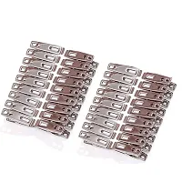 Classic Stainless Steel Clothes Pins Hanging Clips Pack Of 36-thumb4