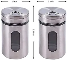 Stainless Steel Salt and Pepper Shaker- Pack Of 2-100 ml-thumb4