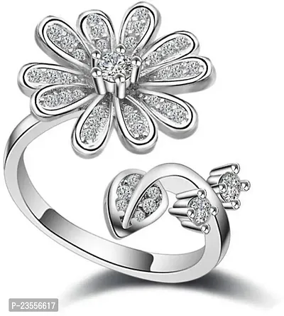 Reliable Silver Metal Rings For Women-thumb0