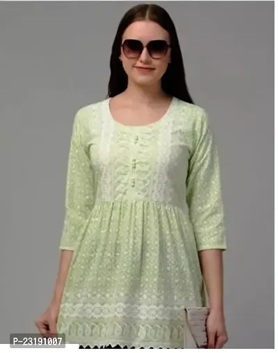 Stylish Fancy Designer Cotton Kurta For Women