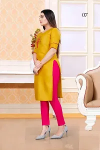 SLUB COTTON KURTI-thumb1