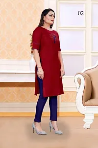 SLUB COTTON KURTI-thumb3