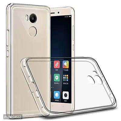 Classic Crystal Clear Soft Tpu Flexible Back Cover Case For Redmi 4