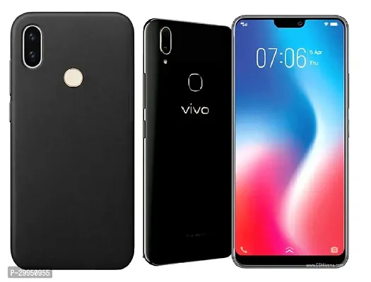 Classic Silicone Mobile Case Back Cover For Vivo V9-thumb2