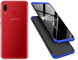 Classic 360 Degree Back Cover For Samsung Galaxy A20-thumb1