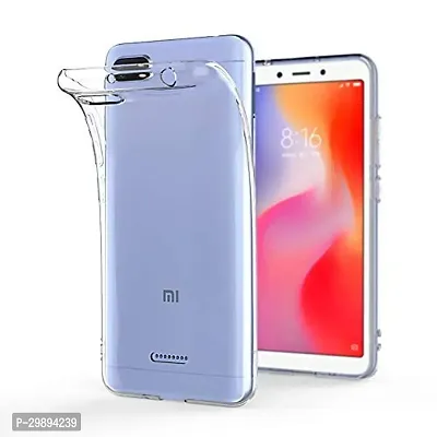 Classic Transperant Thin Durable Crystal Back Cover For Redmi 6A-thumb3