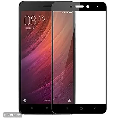 Mobizworld Tempered Glass Black For Xiaomi Redmi Note 4