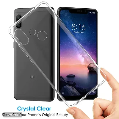 Classic Silicone Mobile Case Back Cover For Redmi Note 6-thumb3