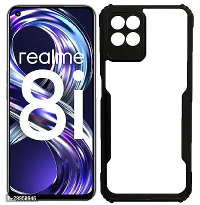 Classic Silicone Mobile Case Back Cover For Realme 8I-thumb0