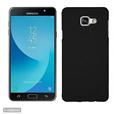 Classic Black Rubber Silicone Back Cover Back Case Plain Cover Case For Samsung Galaxy J7 Max