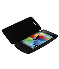 Classic Flip Cover For Infocus M330 Black-thumb2