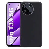 Classic Silicone Mobile Case Back Cover For Vivo T3X-thumb2