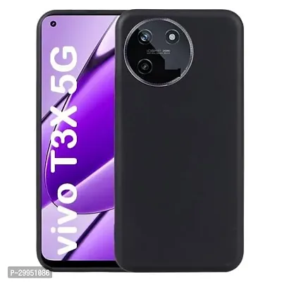 Classic Silicone Mobile Case Back Cover For Vivo T3X-thumb3