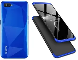 Classic 3 In 1 Back Cover For Realme C2-thumb1