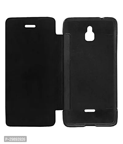 Classic Flip Cover For Infocus M330 Black-thumb2