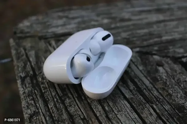 Airpods PRO white earbuds MEGSAFE CHARGE-thumb0