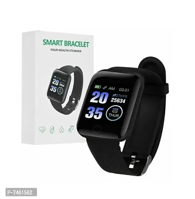 Smart Watch for Men ID-116 Bluetooth Smartwatch Wireless Fitness Band for Boys, Girls, Men, Women  Kids | Sports Gym Watch for All Smart Ph-thumb0