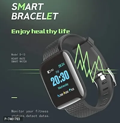 ID116 Plus Smart Bracelet Fitness Tracker Color Screen Smartwatch Heart Rate Blood Pressure Pedometer Sleep M-thumb0