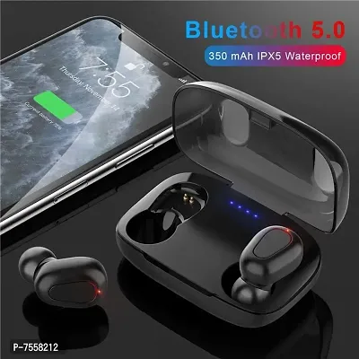 Portable TWS Bluetooth L-21 Earbuds Bluetooth Headset with Chaging Case