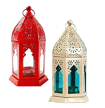 Imrab Creations Decorative Moksha Hanging Lantern/Lamp with t-Light Candle