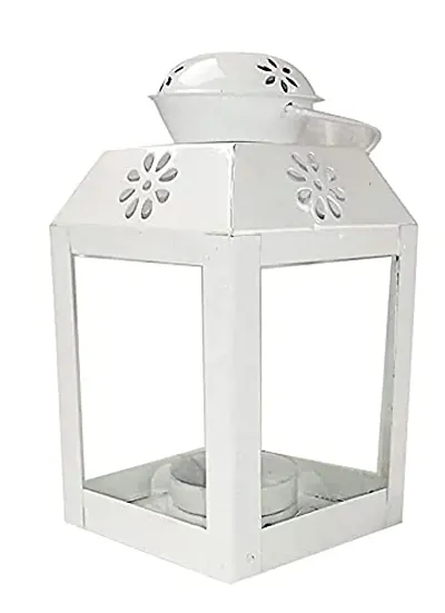 Imrab Creations Unique Collection Decorative Sweetheart Square Hanging Lantern/Lamp with t-Light Candle