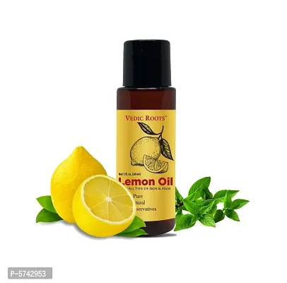 Pure Lemon Essential Oil with Vitamin C for Better Skin  Health