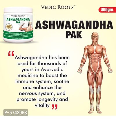 Ashwagandha Pak Treats Weekness, Osteoarthritis,Joint Pain,Body Ache-thumb2