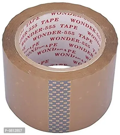 Adhesive Carton Packing High Strength Tape (Brown) (2inch-100Meter, Pack Of 1)-thumb0