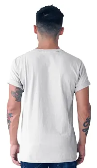Tshirts Buddy Men's Half Sleeve Printed Round Neck Premium Cotton Tshirts - Next Level-thumb1