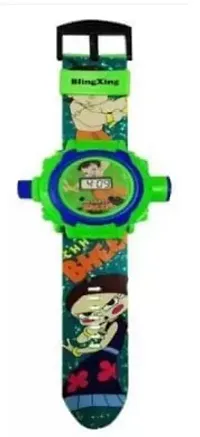 Ey Catching?Digital Wrist Watch for Kids, Ben 10 Watch for Kids (Green) - 1 Piece-thumb1