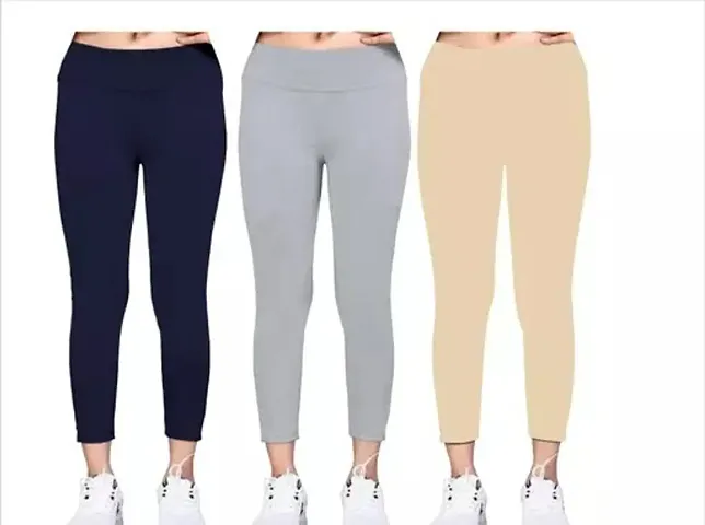 Fancy Blend Jeggings For Women Pack Of 3