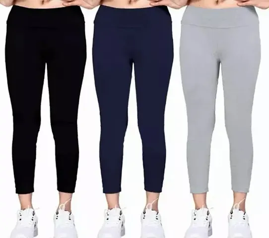 Fancy Blend Jeggings For Women Pack Of 3