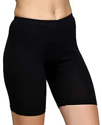 ShopOlica Women Cycling Shorts (Imported-Cycling-Shorts_Black_Free Size)-thumb3