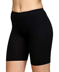 ShopOlica Women Cycling Shorts (Imported-Cycling-Shorts_Black_Free Size)-thumb2