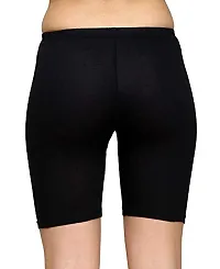 ShopOlica Women Cycling Shorts (Imported-Cycling-Shorts_Black_Free Size)-thumb1