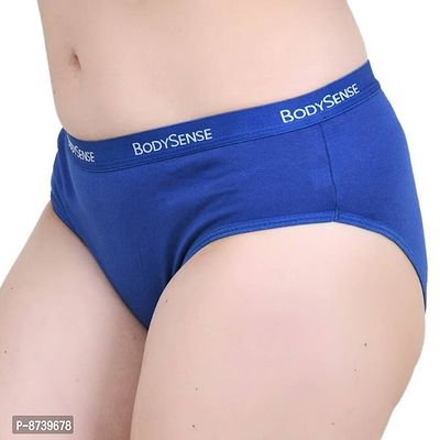 Classic Cotton Blend Solid Briefs for Women, Pack of 3-thumb4