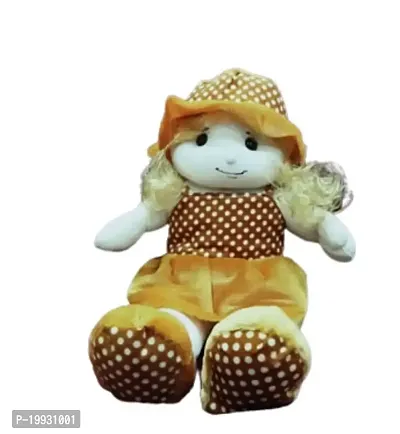 Anika Super Soft and Huggable Stuffed Candy Girl, Brown - Toy for Girls  Boys, Soft Plush Cuddly Toy - Polyfill  Washable - 100% Safe for Kids(23 inches)