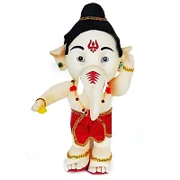 Anika Soft Toy Combo of 40 Ganesha and 20 cm Small Doramon (Multicolour)-thumb2